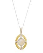 Lisse Moonstone & Diamond Pendant Necklace