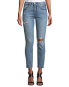 501 Distressed Ankle