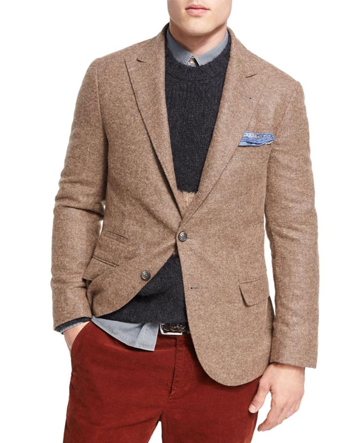 Alpaca-wool Sport Jacket,