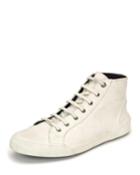Distressed Canvas High-top