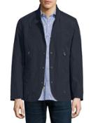 Cadiz Nylon-blend Jacket, Navy