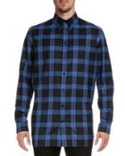 Columbian-fit Plaid Long-sleeve