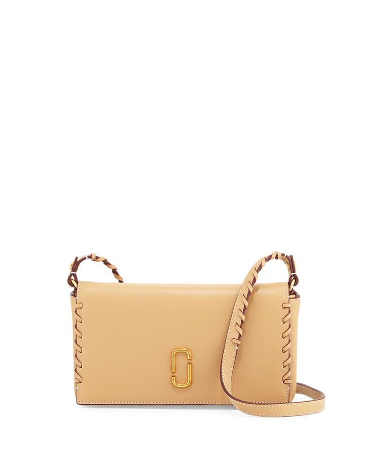 Noho Whipstitch Leather Crossbody Bag