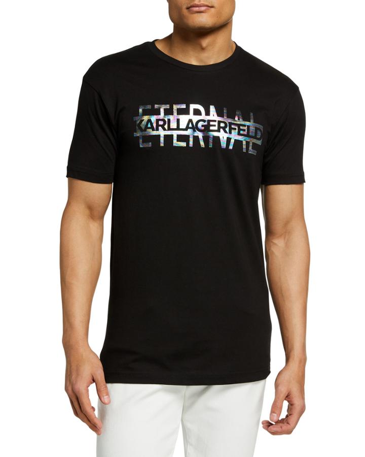 Men's Foil Eternal Logo Graphic T-shirt