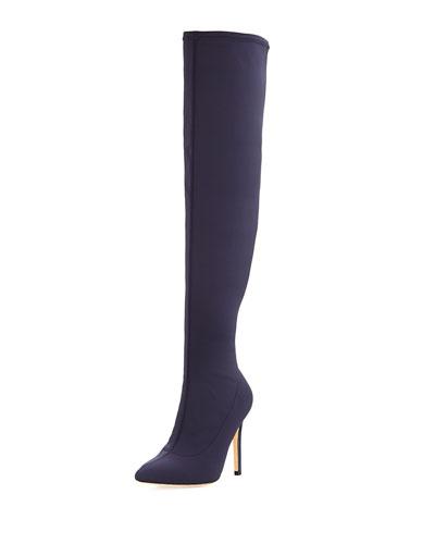 Dani Pointed-toe Over-the-knee Boot