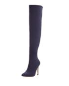 Dani Pointed-toe Over-the-knee Boot