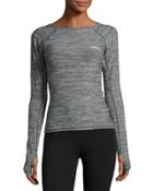 Space-dye Jersey Top