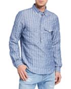 Men's Stripe Cotton