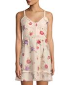 Gemma Floral-embroidered