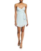 Katie V-neck Sleeveless Tie Wrap