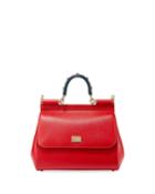 Sicily Medium Embellished Leather Tote Bag