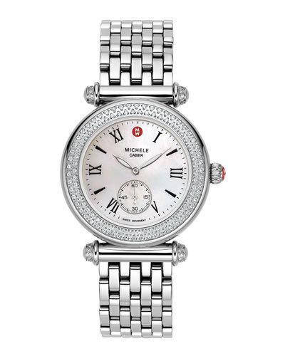 Round Caber Diamond Watch