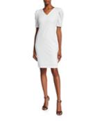 Ruched Short-sleeve