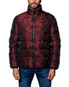 Heavy Quilted-puffer Jacket, Red Camo