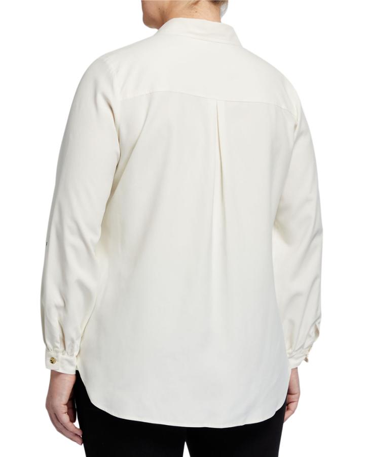 Plus Size Silk