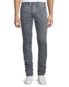 Distressed Slim-straight Jeans