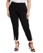 Plus Size Straight-leg Ankle Pants