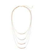 Layered Four-row Necklace,