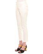 Mid-rise Capri Pants