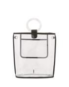 Peekaboo Clear Ring-handle Tote Bag
