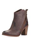 Ivi Distressed Ankle Bootie