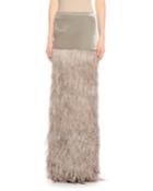 Feather-embellished Column
