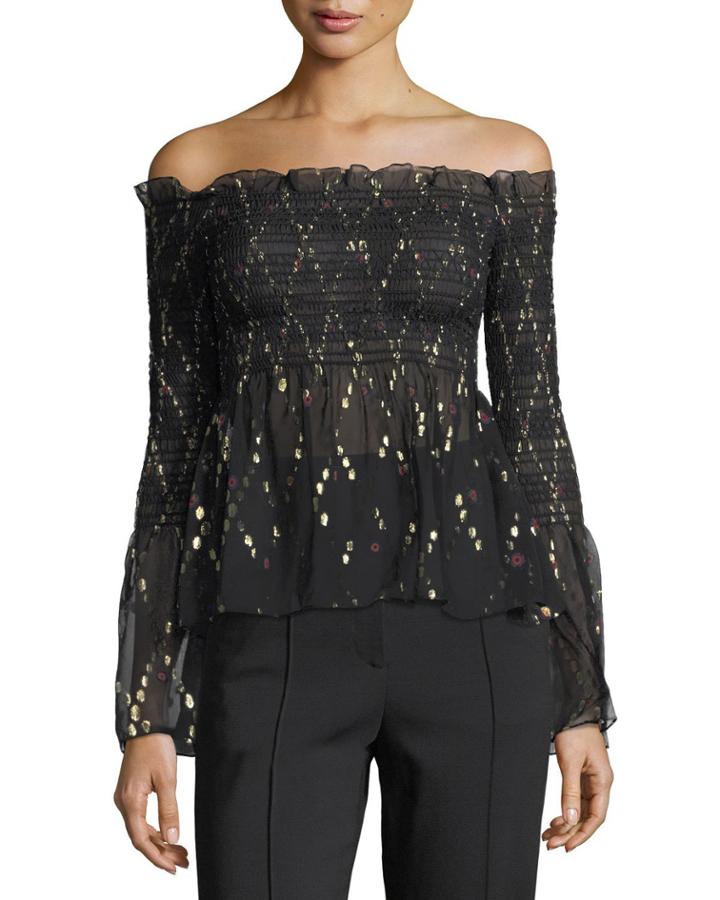 Agra Off-the-shoulder Top With