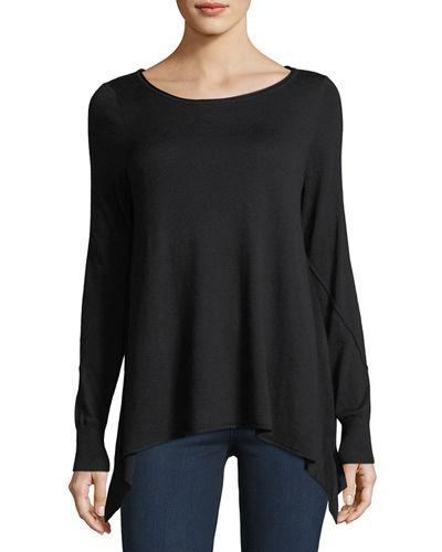 Letitia B Arched Long-sleeve