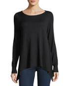 Letitia B Arched Long-sleeve