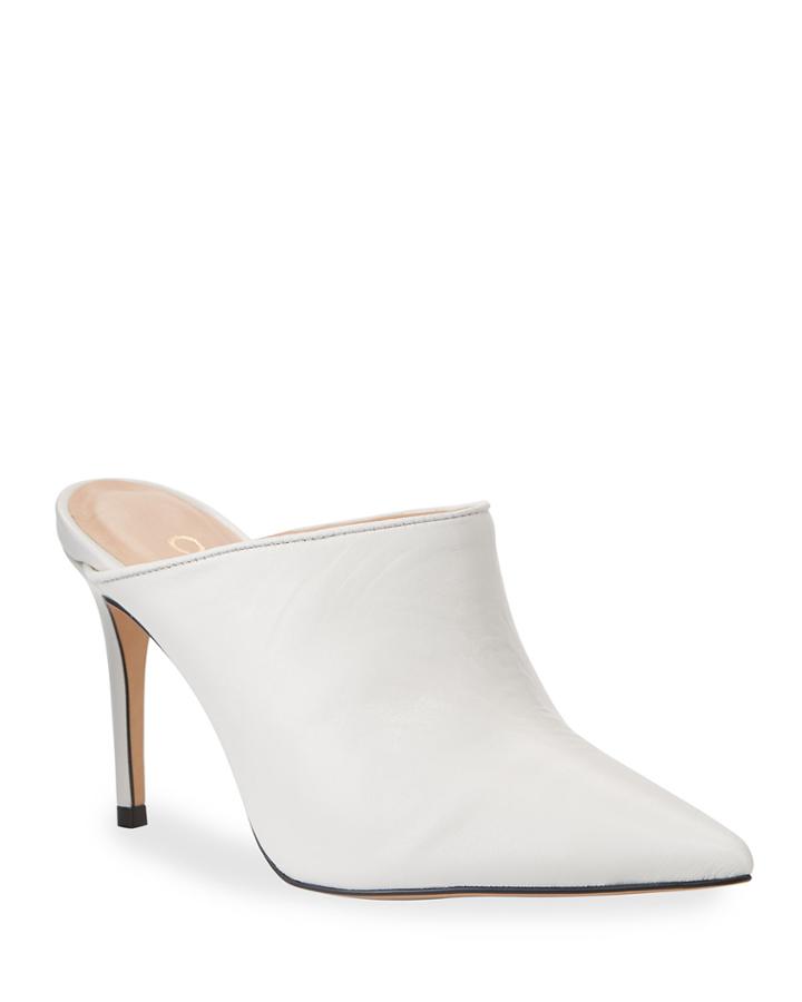 Erin Sleek Leather Pointed-toe