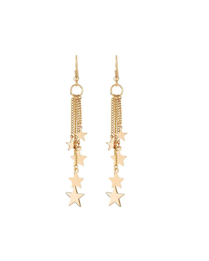 Star Dangle Earrings