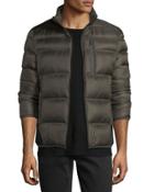 Quilted Stand-collar Puffer Jacket