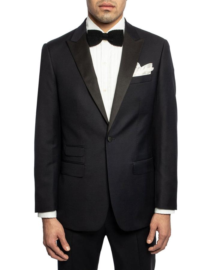 Two-button Wool Tuxedo
