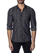 Men's Semi-fitted Abstract Print