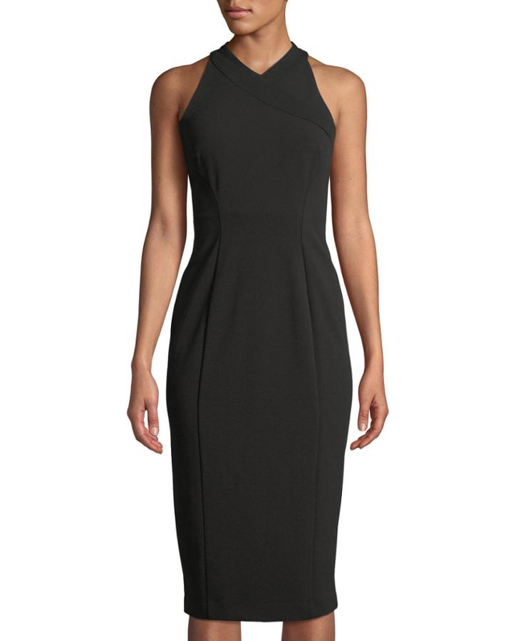 Halter Scuba Crepe