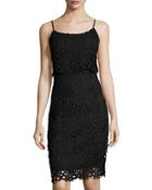 Strappy Lace Peplum