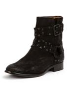 Carly Studded Suede