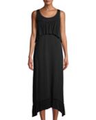 Sleeveless Ruffle-tiered