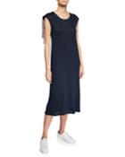 Tie-on-the-shoulder Lace-up