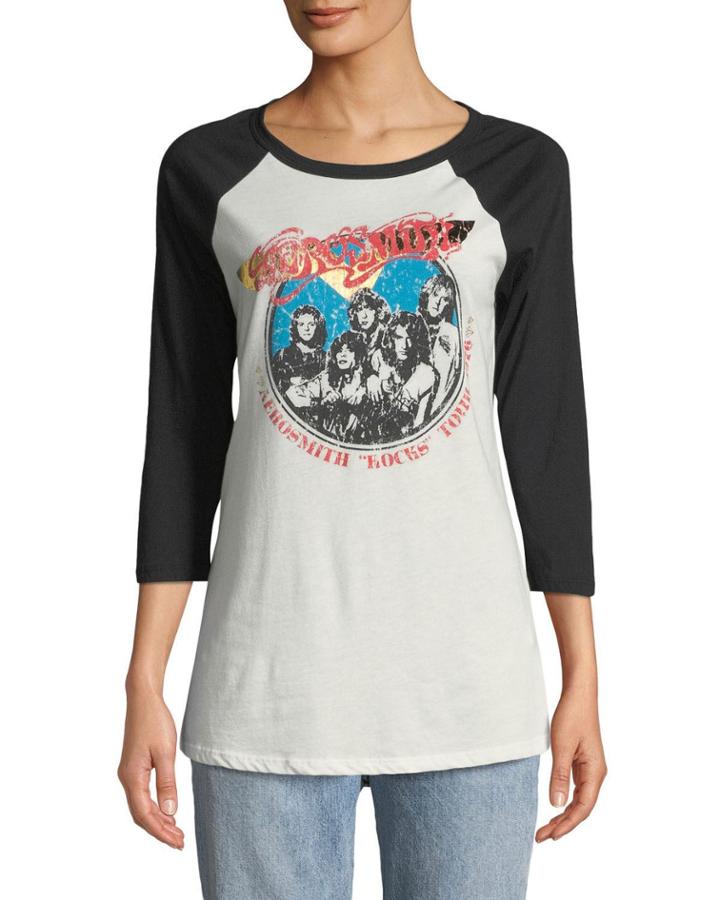 Aerosmith Tour Graphic Raglan Tee