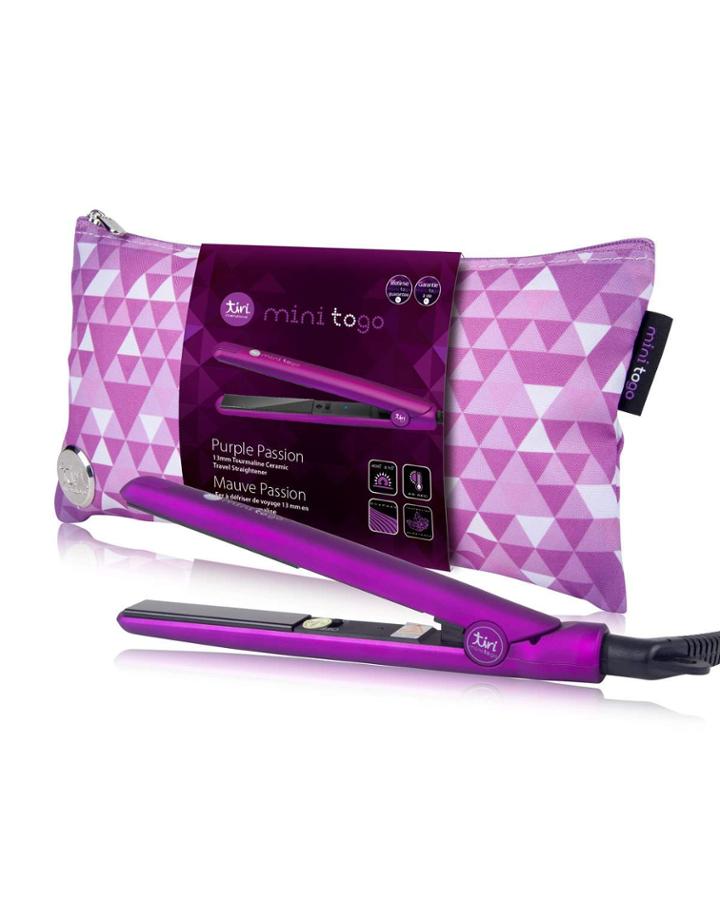 Mini To-go Travel Flat Iron, Purple