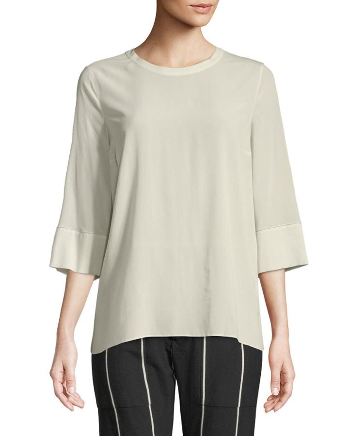Georgette Stretch Top With