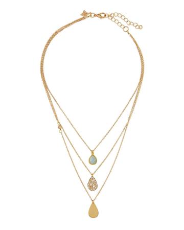 3-layer Teardrop Necklace