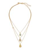 3-layer Teardrop Necklace
