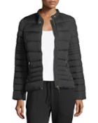 Chateau Zip-front Quilted Puffer Jacket