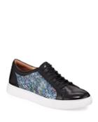 Men's Petro Printed Leather Lace-up