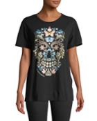 Obsession Skull Graphic T-shirt