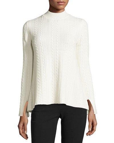 Friselle Cable-knit Vented