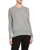 Drop Shoulder Crewneck Cashmere