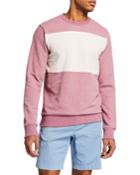 Men's Multicolor Melange Crewneck